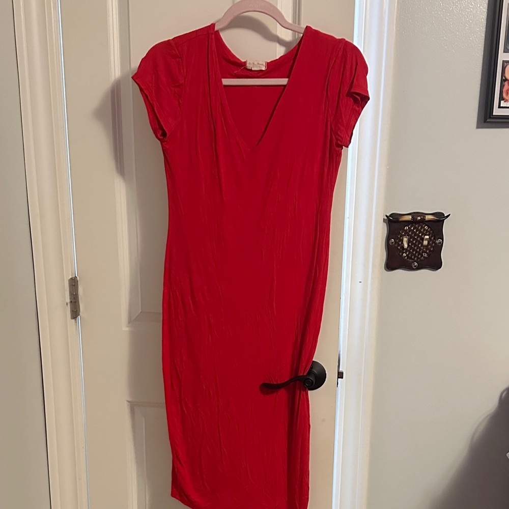 See You Monday Scarlet Midi Dress